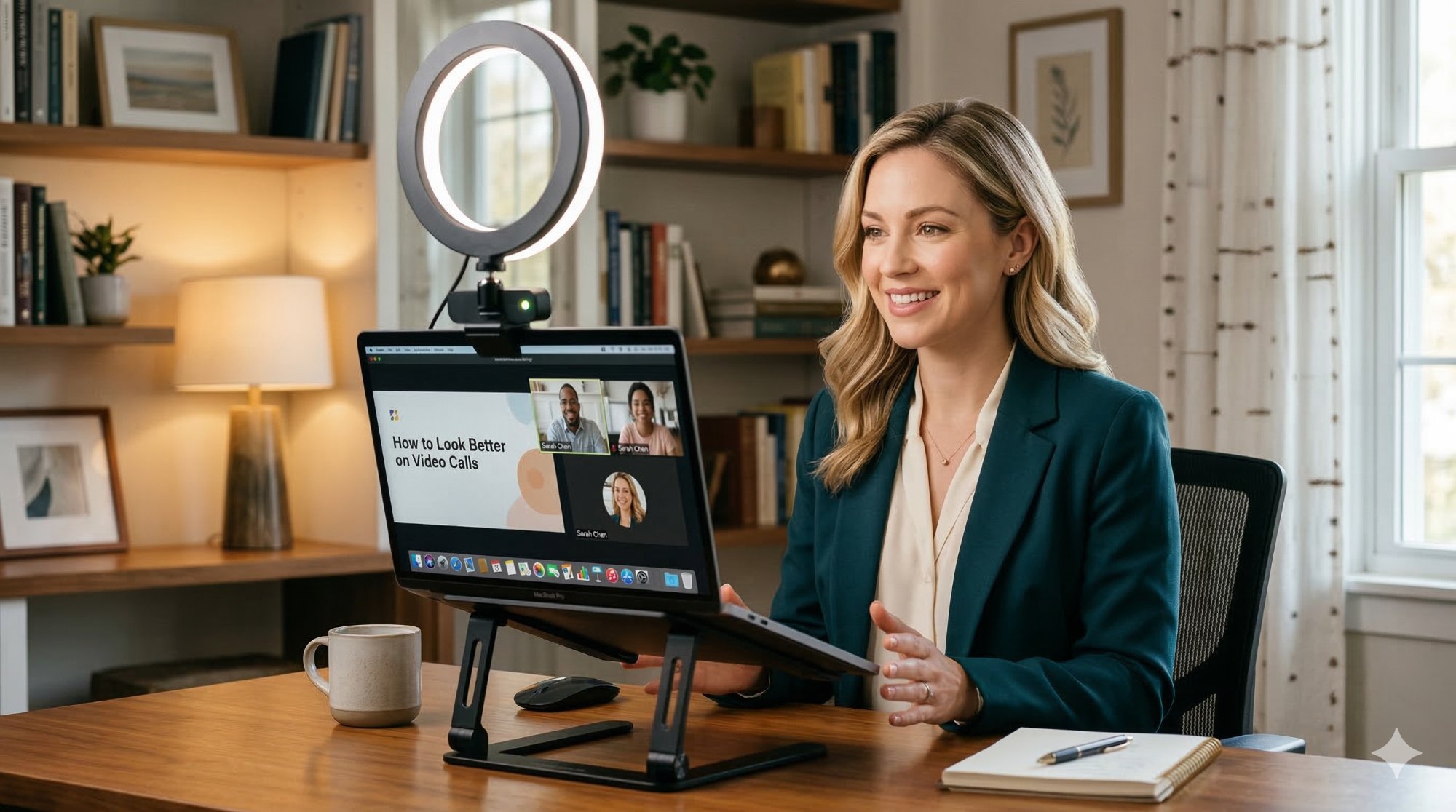 How to Look Better on Video Calls